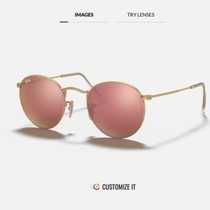 Ray-Ban Round Copper Flash